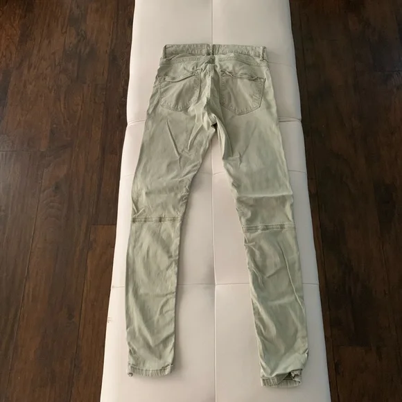 ZARA GREEN PANTS - Picture 2 of 2